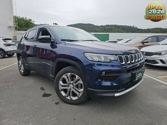 JEEP COMPASS 1.3 T270 TURBO FLEX LONGITUDE AT6